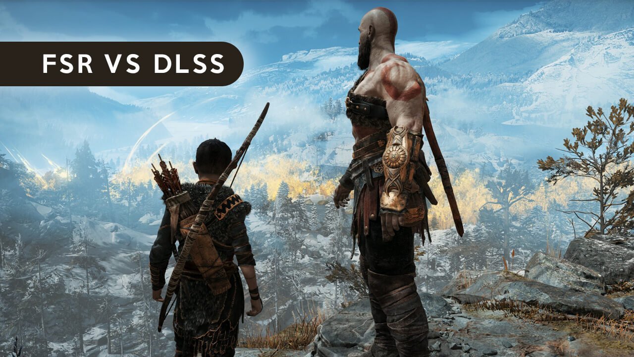 God of War DLSS vs FSR porównanie jakości obrazu i test wydajności