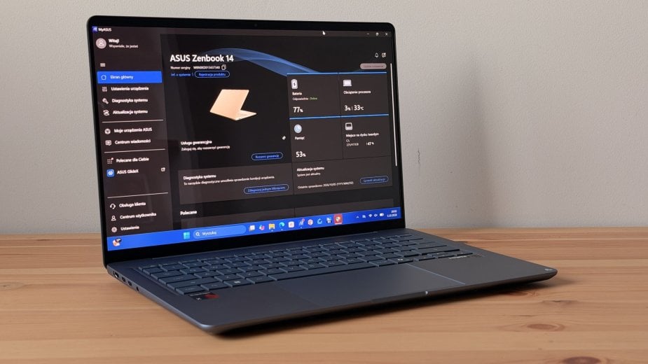 Ten laptop wytrzyma dłużej niż ty. Test ASUS Zenbook 14 UX3480QA
