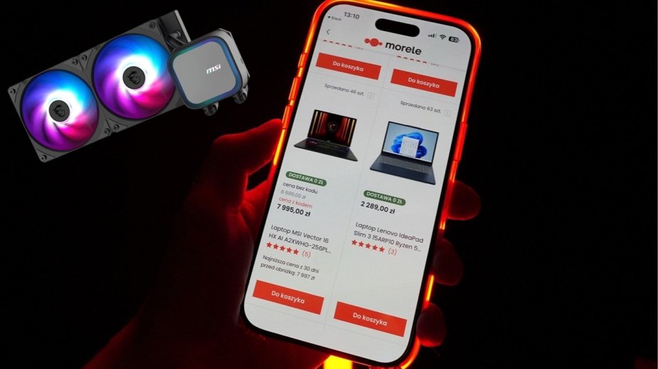 Chłodzenia cieczą MSI po taniości. Morele z nową promką