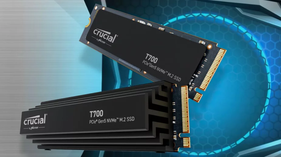 Crucial T700 - dysk SSD PCie 5.0 throttlinguje do prędkości HDD bez dodatkowego chłodzenia