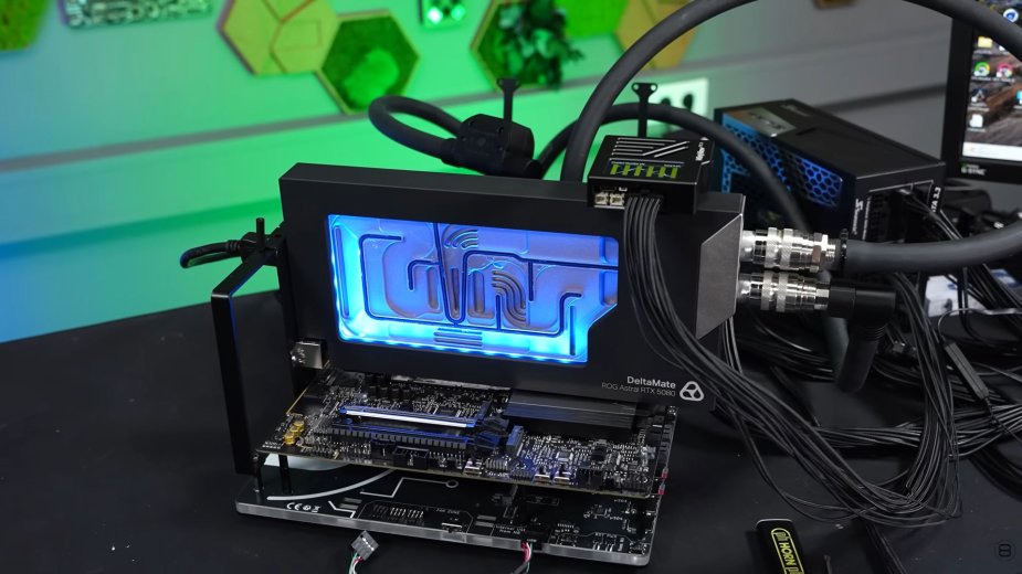 Najambitniejszy blok wodny dla RTX 5080 pokazany. Temperatury o 20 stopni w dół!