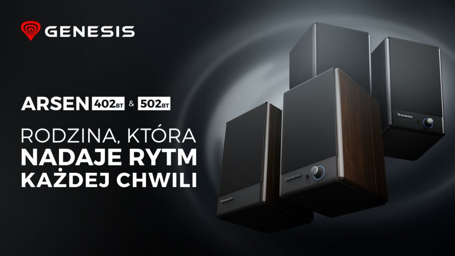 Arsen 402 BT i 502 BT - nowe głośniki w ofercie GENESIS