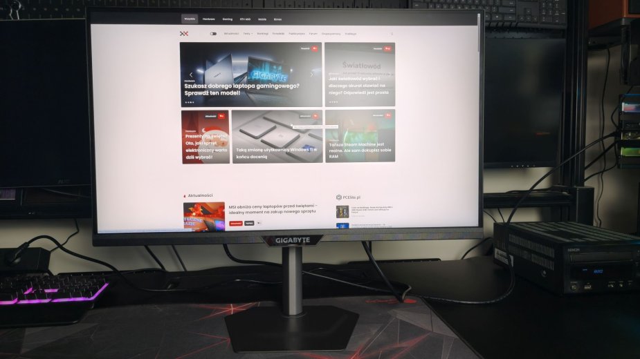 Test Gigabyte M27Q2 QD Gaming Monitor. Szybki IPS QHD z kolorami jak OLED w dobrej cenie