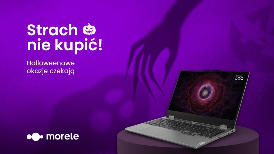 Halloweenowe promocje w Morele.net - biegnij po nowy sprzęt w gorących cenach