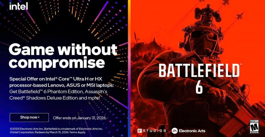 Intel ma już ofertę na Święta. Pakują do procesorów gry warte fortunę