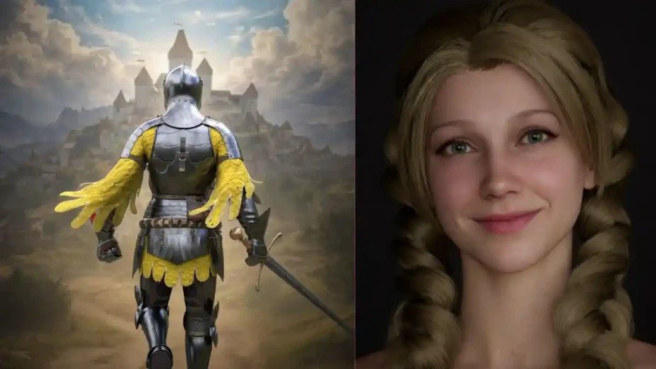 Średniowieczne Knight's Path bez LGBTQ. 