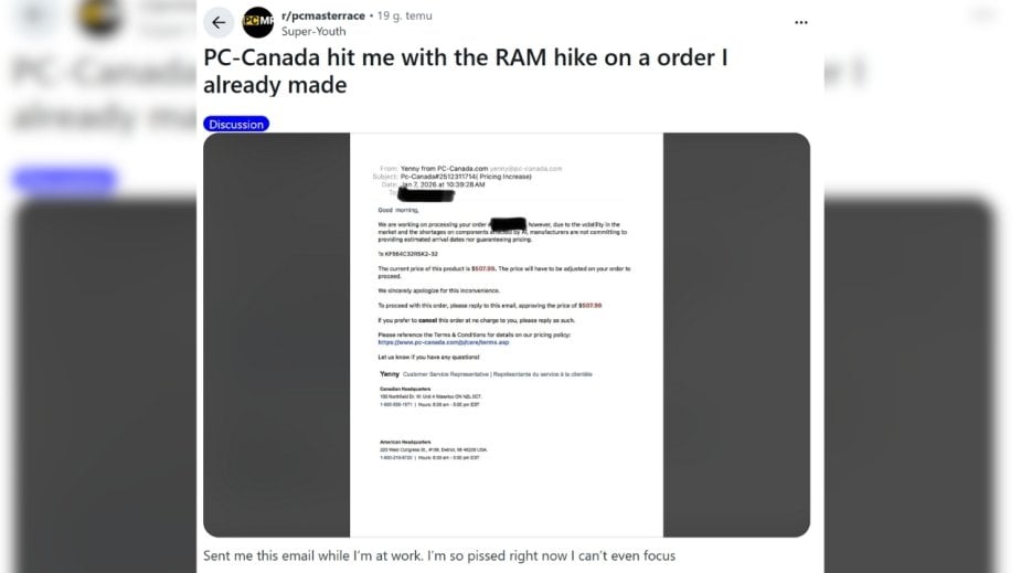 Cwaniackie sklepy przy zakupach pamięci RAM. „Zapłać więcej, albo anuluj”