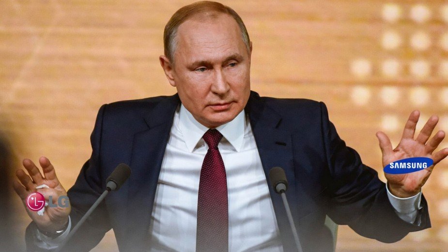 Oficjalnie w Rosji nie ma LG i Samsunga. Ale i tak zarabiają tam miliony