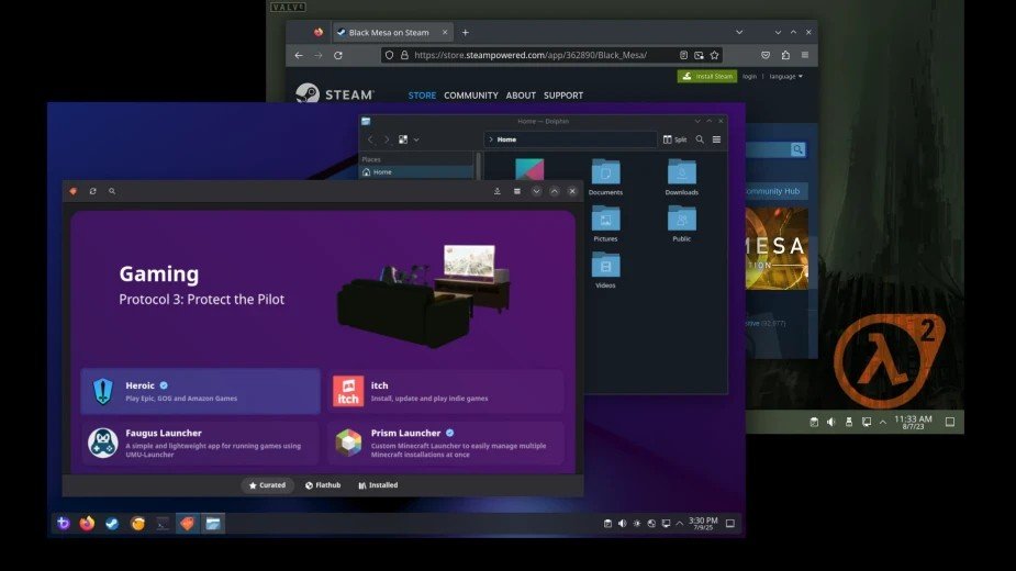 Linux świetnie sobie radzi w grach i będzie tylko lepiej. AMD wyraźnie przegania NVIDIĘ