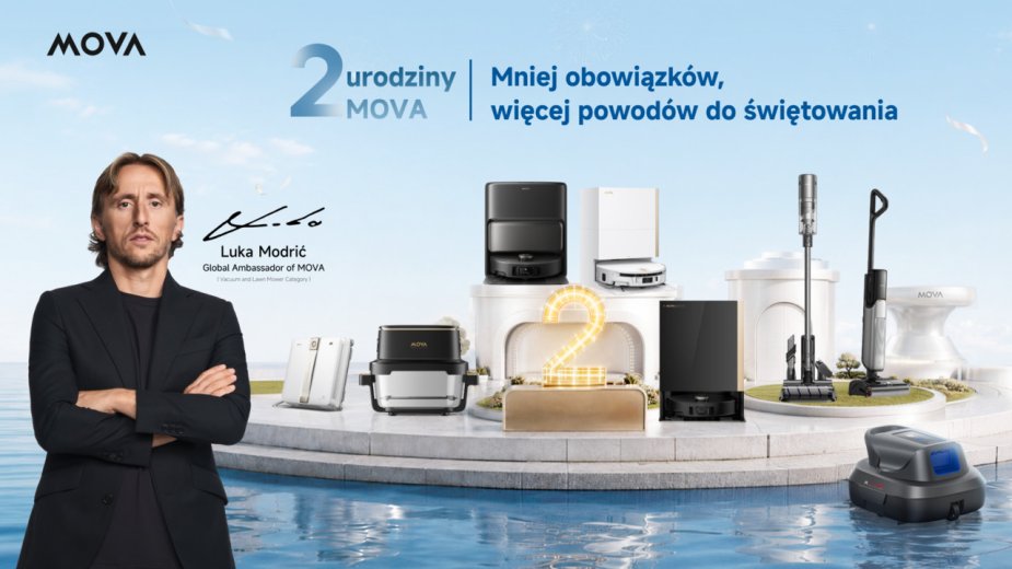 MOVA świętuje 2 lata w Polsce wielką wyprzedażą dla inteligentnego domu