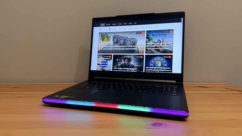 Test MSI Raider 16 Max HX B2WJ-227PL. Oto gamingowy potwór z RTX 5090