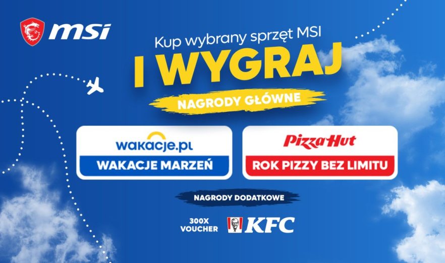 MSI uruchamia „Tryb Wakacje: ON” - letni sezon gamingowy startuje 30 kwietnia