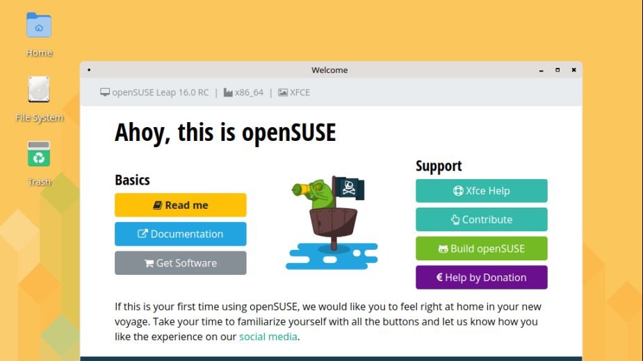 openSUSE Leap 16 wreszcie dostępny. Żegnamy YaST i wsparcie dla 32-bit