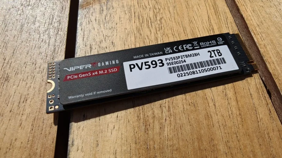 Test Patriot Viper PV593 2 TB. 14 GB/s mieszczące się w dłoni