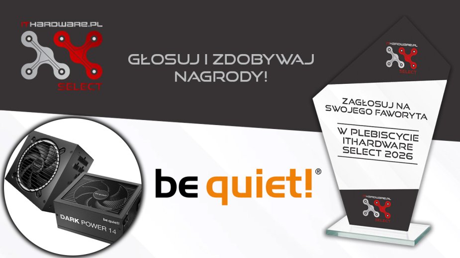 be quiet! Pure Power 13M oraz Dark Power 14 z nominacjami w plebiscycie ITHardware Select 2026!