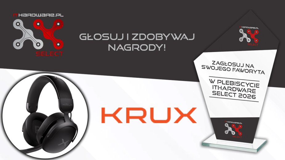 Krux Crave Pro Wireless z nominacją w ITHardware Select 2026