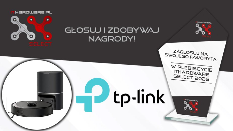 Robot sprzątający TP-Link Tapo RV30 Max Plus z nominacją w plebiscycie Select 2026!