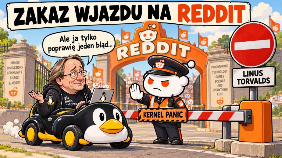 Elektroda przy nich wymięka. Na Reddicie nawet Linus Torvalds mógłby dostać bana