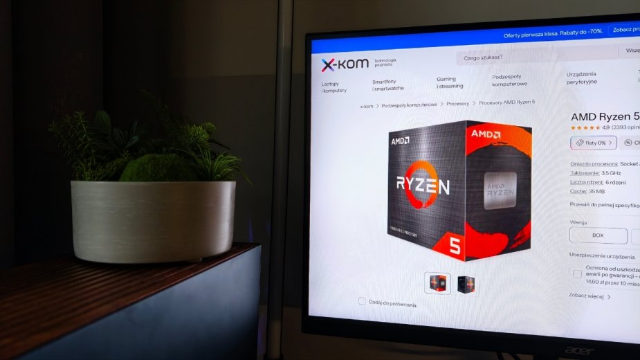 Ryzen 5 na promocji. Potaniał fundament budżetowych komputerów