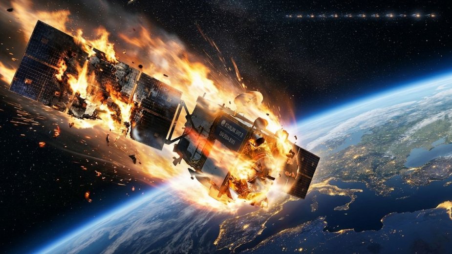 Katastrofa Starlink - rozpada się na orbicie. SpaceX mówi o anomalii