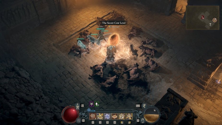 Sekretny krowi poziom w Diablo 4 w końcu odnaleziony. Krowi król zostawia mityczny przedmiot