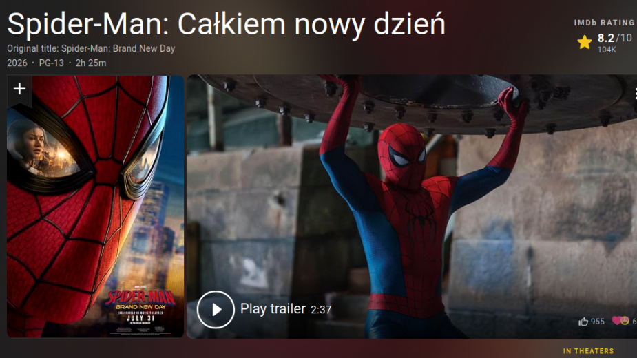 Spider-Man: Brand New Day wyciekł na X. Miliony osób zdążyły zobaczyć film, zanim go usunięto