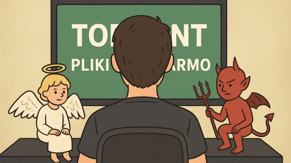 Osoby wierzące na pokaz częściej korzystają z pirackich treści. Zaskakujące wyniki badań