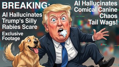 Chatbot uśmiercił Donalda Trumpa. AI twierdzi, że zmarł na wściekliznę