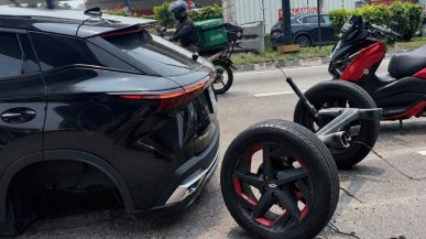 Chiński SUV zgubił tylną oś podczas jazdy. Wezwano 8878 aut na serwis