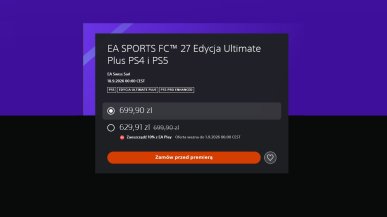 EA Sports FC z edycją cyfrową za 700 złotych. Odlot cen gier zaczął się na dobre