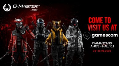 Gamescom 2026 będzie pełen monitorów iiyama G-Master. Nowości na stoisku
