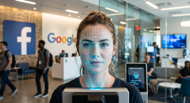 Google i Facebook wymagają nagrań z twarzą użytkownika. Coraz śmielej sięgają po dane biometryczne