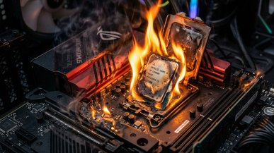 Intel Core i9 pokazał 155 stopni przy poborze 93 W. Wyjaśnienie jest znacznie prostsze