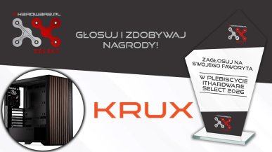 KRUX Palum nominowany w plebiscycie ITHardware Select 2026. Oddaj głos i wygrywaj nagrody!