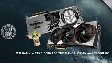 Limitowana RTX 5080 od MSI: Mandalorian i Grogu na Twojej karcie graficznej