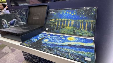 Nowe laptopy MSI na Computex 2026 - Titan 18 HX, Prestige z van Goghiem i RTX Spark