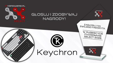 Klawiatury Keyrchon nominowane w plebiscycie ITHardware Select 2026. Głosuj i wygrywaj nagrody!