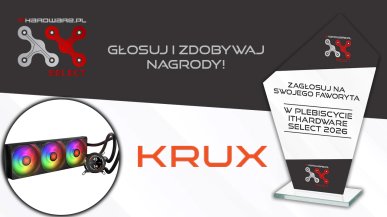 KRUX HydroGlance 360 LCD z nominacją w ITHardware Select 2026