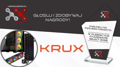 Zagłosuj w plebiscycie ITHardware Select 2026 i zgarnij gamingowy zestaw KRUX!
