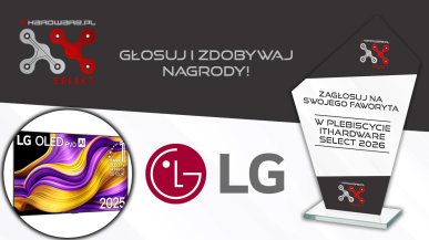LG OLED evo AI G5 nominowany w plebiscycie ITHardware Select 2026. Oddaj głos i wygrywaj nagrody!