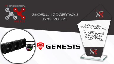 AiO Genesis Hydria 360 z nominacją w plebiscycie ITHardware Select 2026! Głosuj i wygrywaj nagrody!
