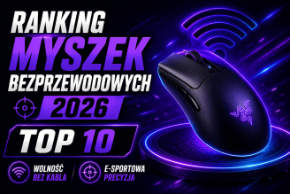 Ranking myszek bezprzewodowych 2026 - TOP 10. Wolność bez kabla i esportowa precyzja