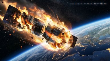 Katastrofa Starlink - rozpada się na orbicie. SpaceX mówi o anomalii