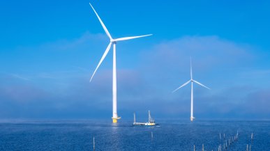 Startup chce połączyć serwerownie z pływającymi turbinami wiatrowymi