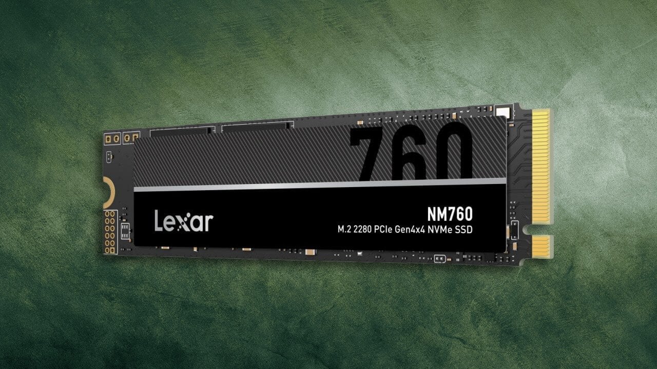 Lexar® NM760 M.2 2280 PCIe Gen4x4 NVMe SSD