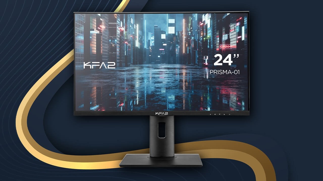 KFA2 Prisma PR-01 - test najtańszego monitora z USB-C. Nie warto przepłacać  | ITHardware