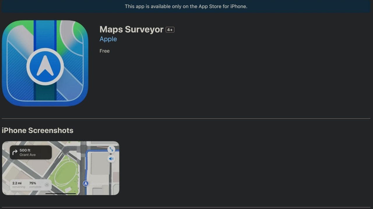 Apple Maps Surveyor tajemnicza - 39857 1 