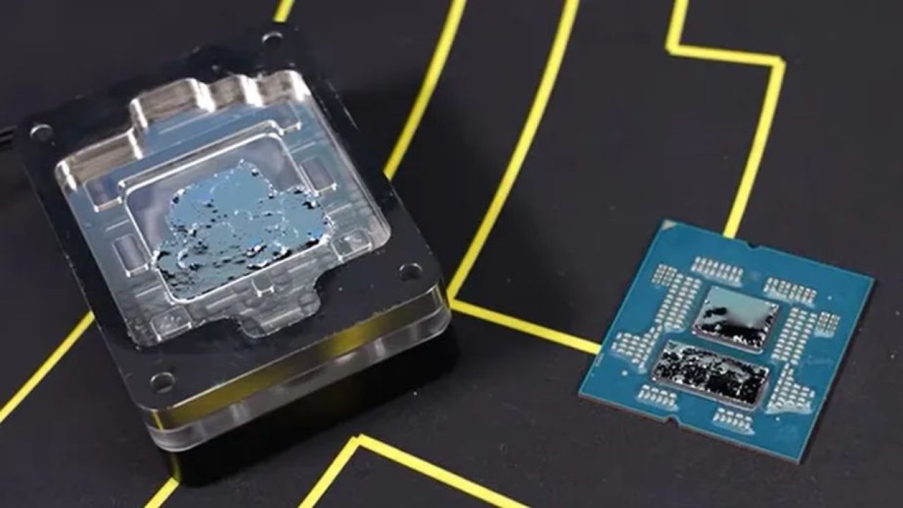 Oskalpowany Ryzen 9 9950X3D jest o 23°C chłodniejszy i pobiera mniej prądu