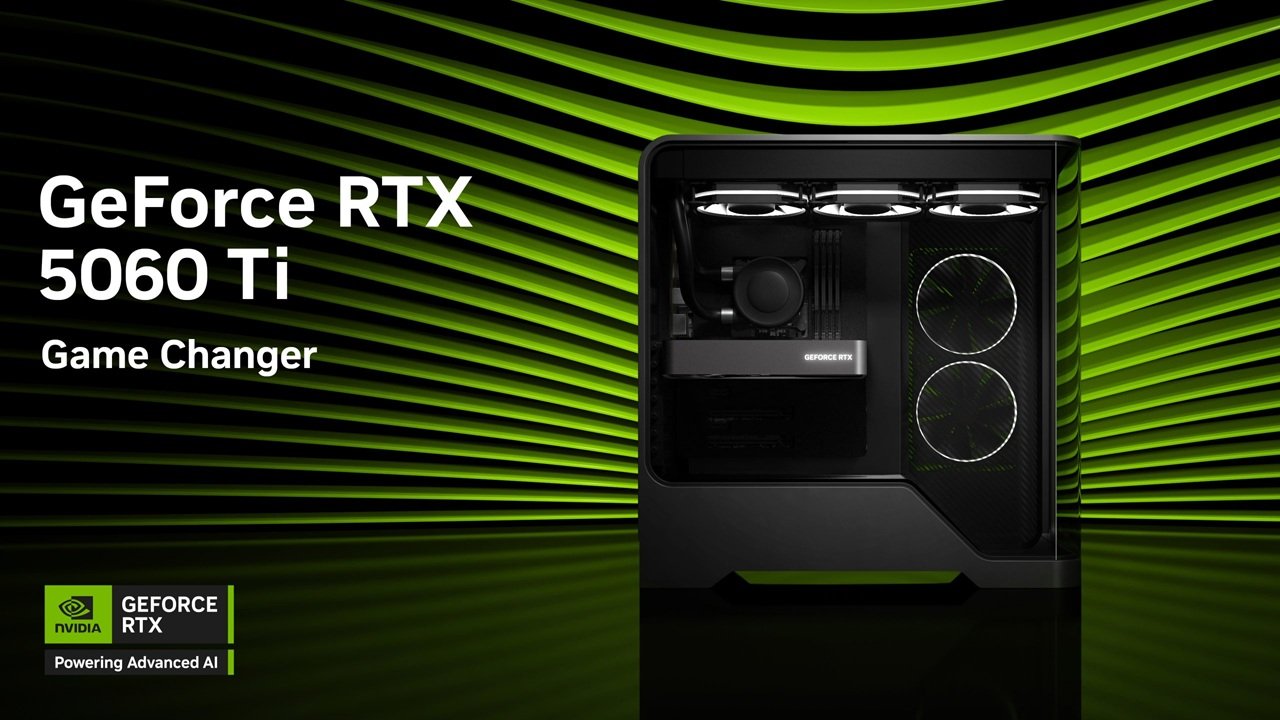 NVIDIA RTX 5060 Ti już oficjalnie. Potężna wydajność, niższa cena i choćby 2x więcej fps