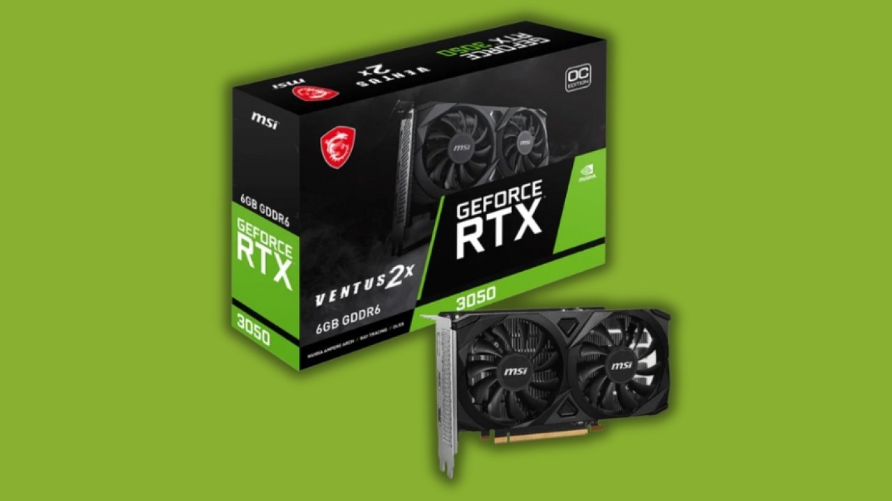 RTX 3050 stał się jeszcze tańszy. Trwa promocja na model MSI